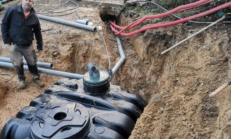 Entreprise d'assainissement pour installation de fosse septique - GUILLOU TP à Châteaugiron